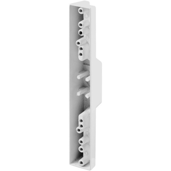 Patio Door Pull C 1113 White Diecast Outside Sliding single Pack with Hardware - Picture 3 of 6